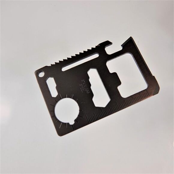 Multipurpose Pocket Survival Tool Stainless Steel - Picture 3 of 8